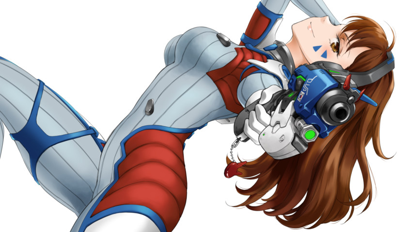d.va and taegeukgi d.va (overwatch and 1 more) drawn by miringx2