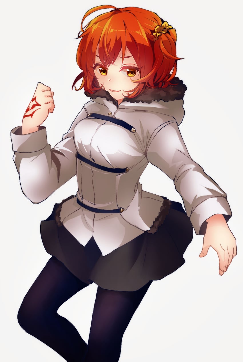 fujimaru ritsuka (fate and 1 more) drawn by kagami_(yui1995)