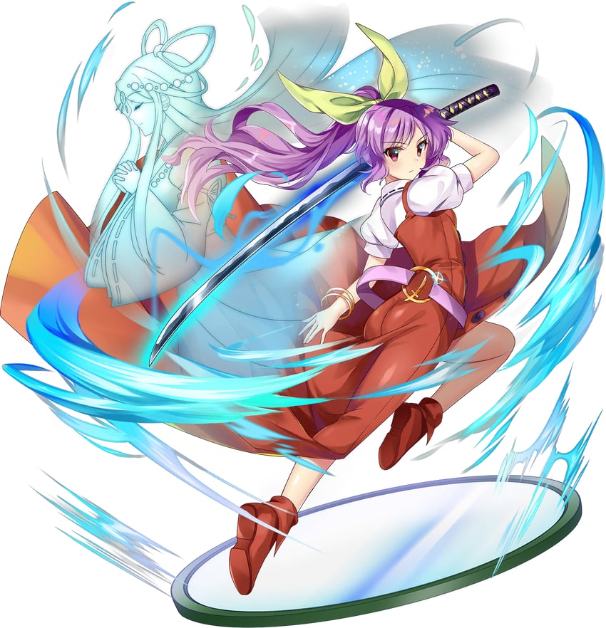 watatsuki no yorihime and amaterasu (touhou and 1 more) drawn by rotte_(1109)