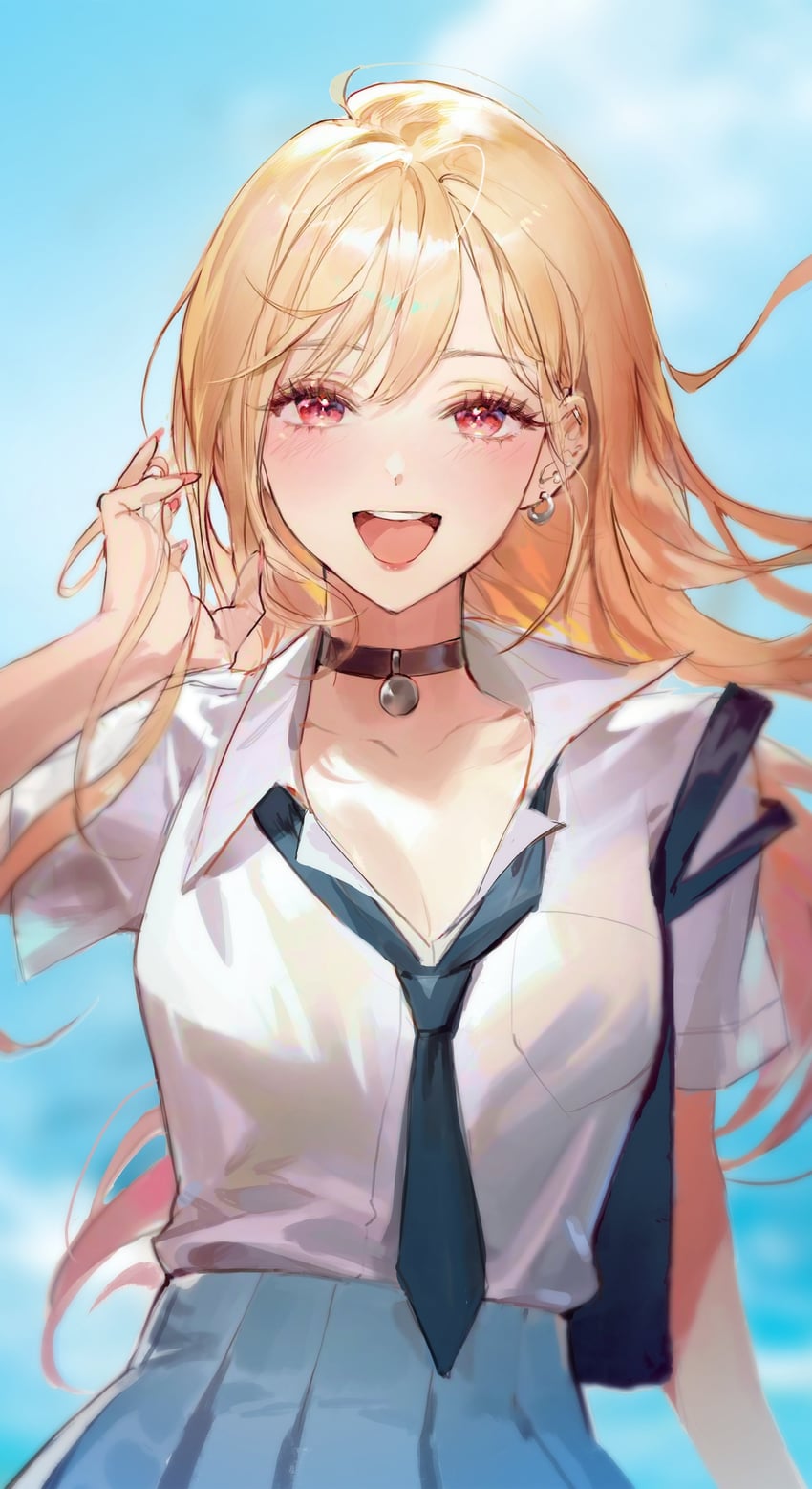 kitagawa marin (sono bisque doll wa koi wo suru) drawn by sakk_00