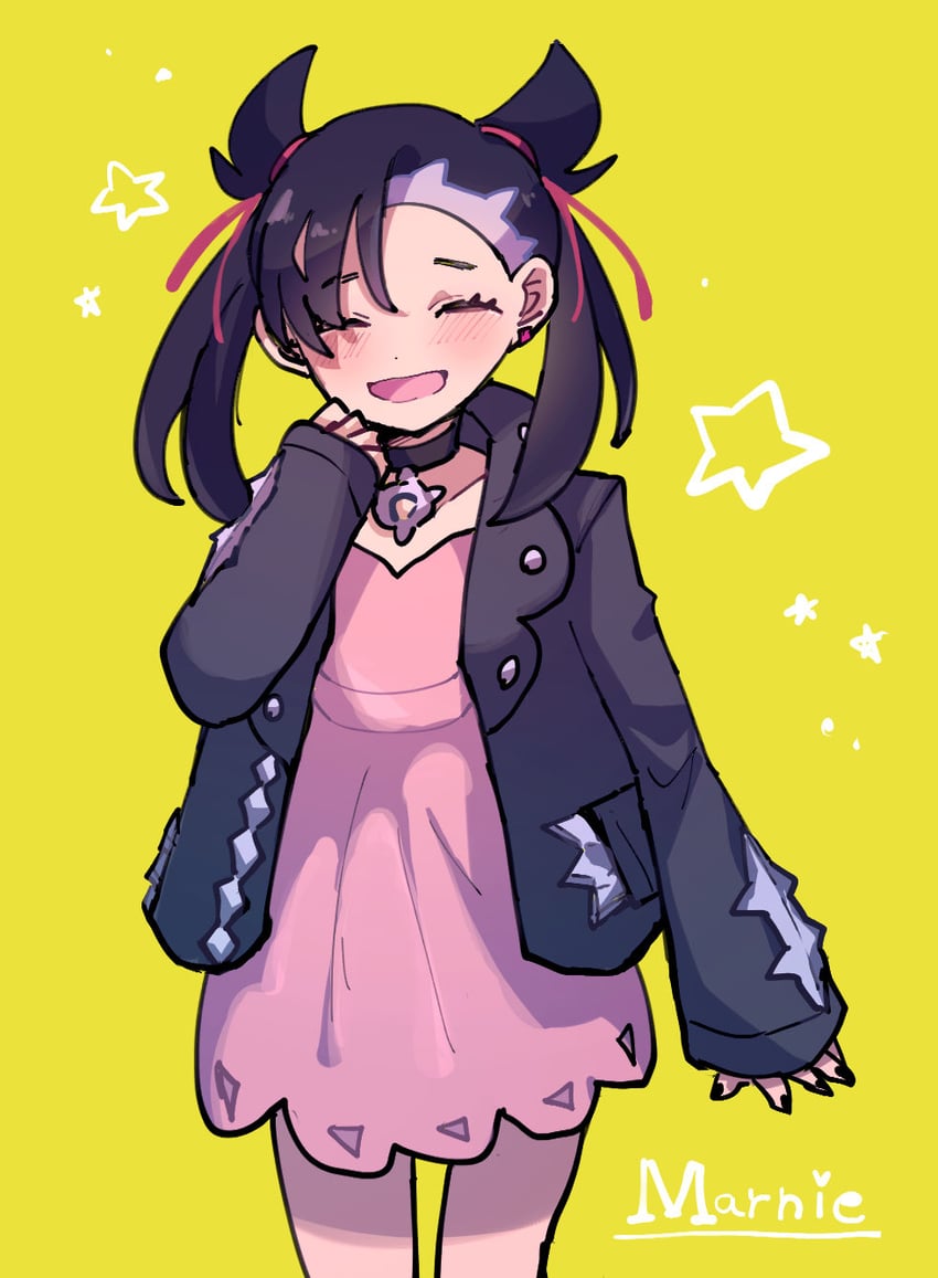 marnie (pokemon and 1 more) drawn by shiba_dzuke