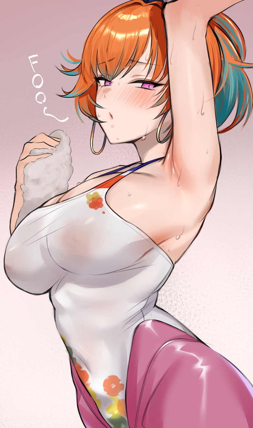 takanashi kiara (hololive and 1 more) drawn by hoshara