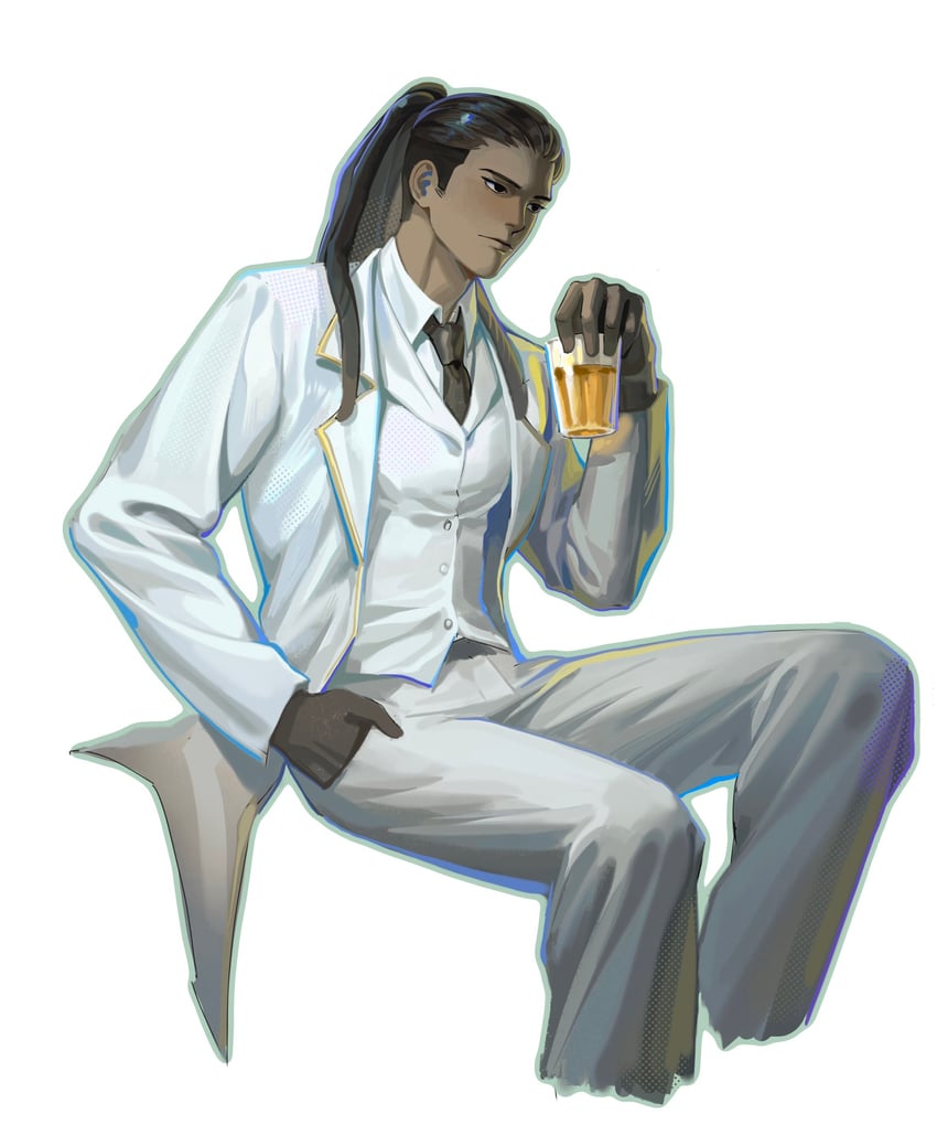 olivier (project moon and 1 more) drawn by wuruko