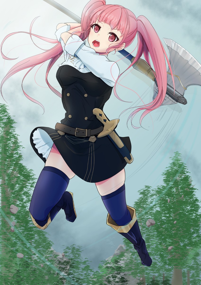 hilda valentine goneril (fire emblem and 1 more) drawn by ruten_moga00