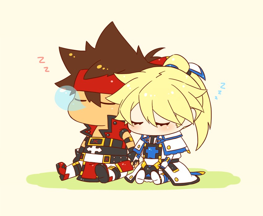 sol badguy and ky kiske (guilty gear and 1 more) drawn by yumeoti