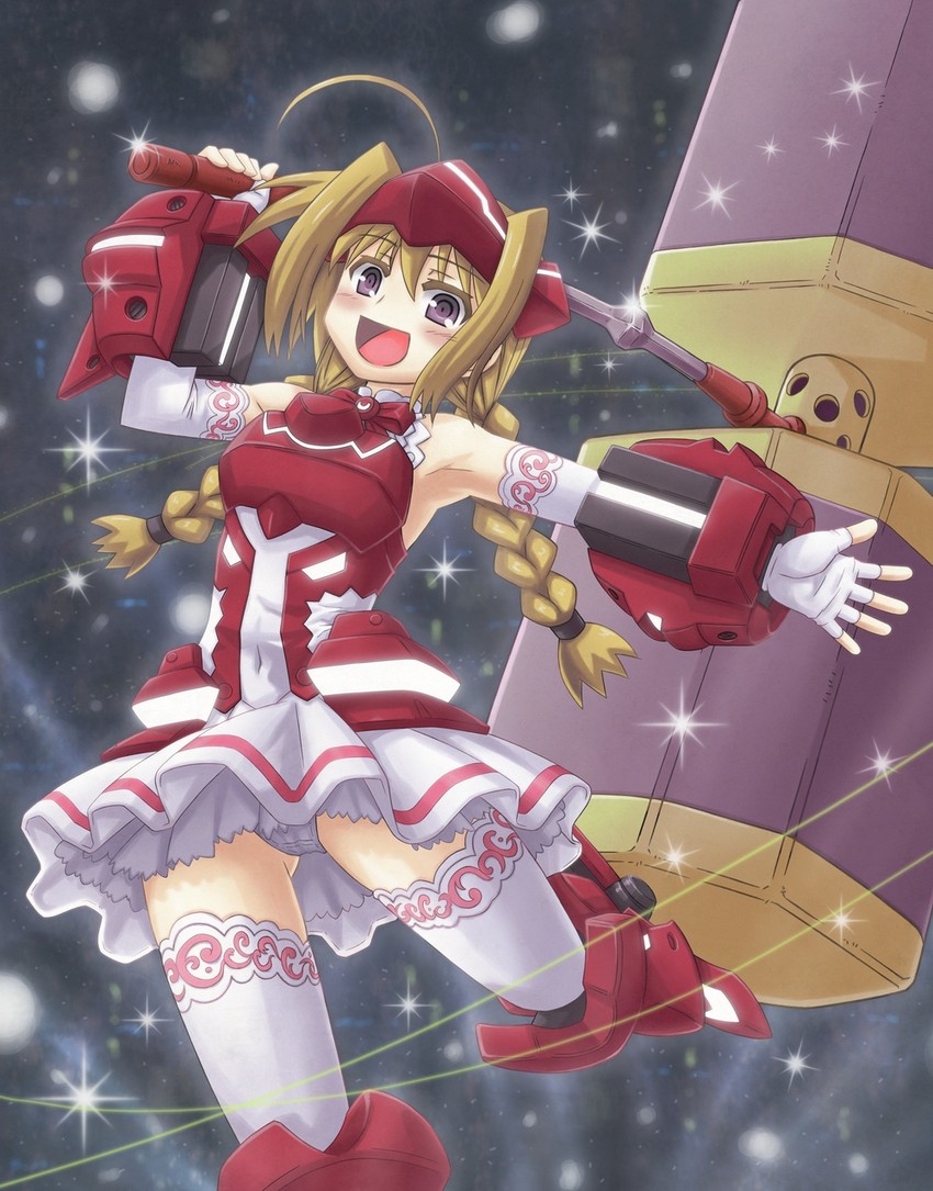 vita, graf eisen, and vividblue (lyrical nanoha and 3 more) drawn by sunago