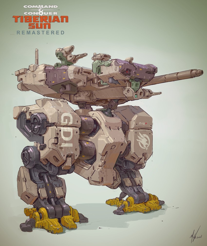 titan (command & conquer and 1 more) drawn by michal_kus
