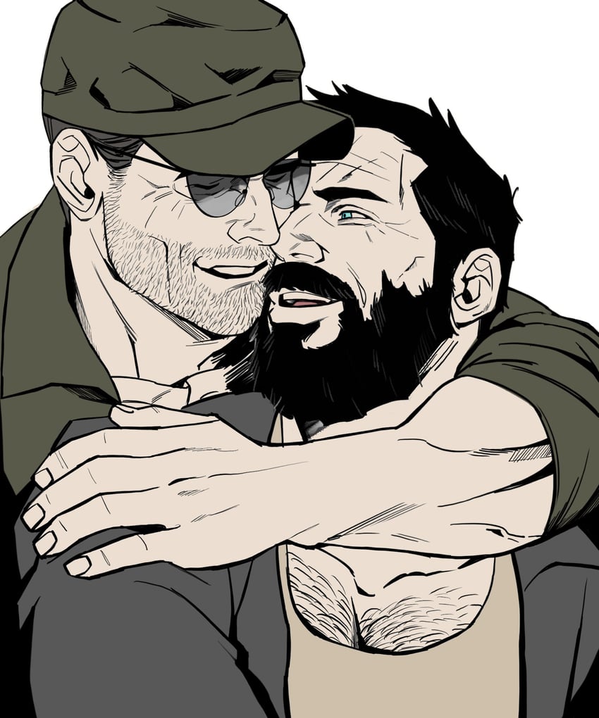 alex mason and frank woods (call of duty and 1 more) drawn by bonjourdraws