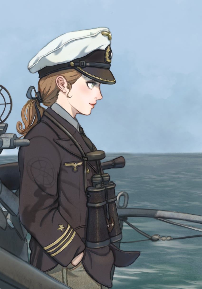 capt.-lt. henrich lehmann-willenbrock (original and 1 more) drawn by mg_g