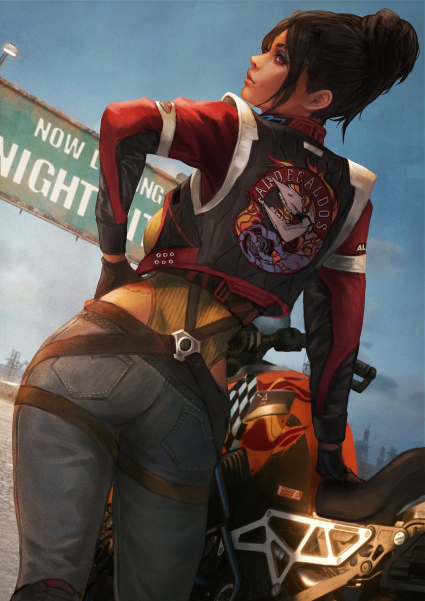 panam palmer (cyberpunk and 1 more) drawn by monori_rogue