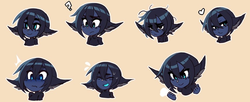 smolder (original) drawn by kanel