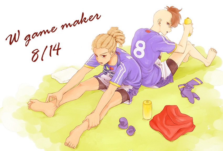 kidou yuuto and fudou akio (inazuma eleven) drawn by yuu_chitose