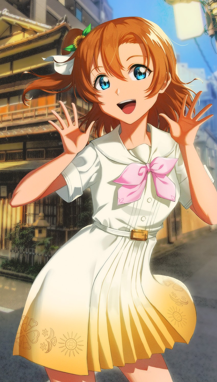 kosaka honoka (love live! and 1 more) drawn by corsetman