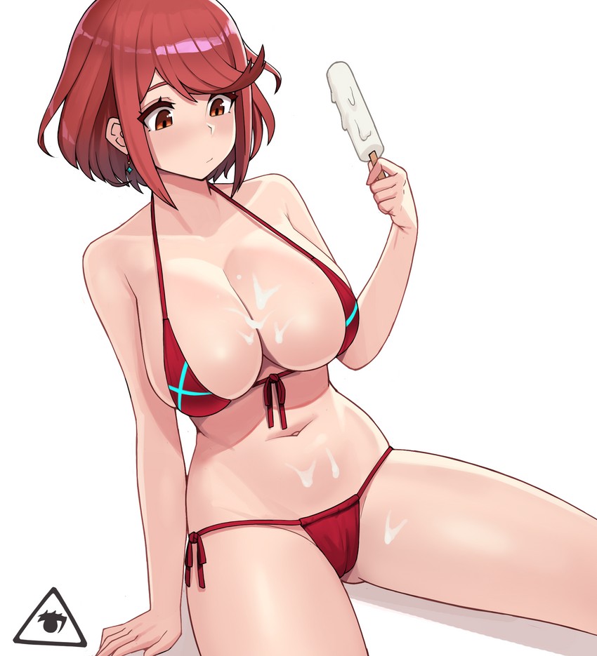 pyra (xenoblade chronicles and 1 more) drawn by donburi_(donburikazoku)