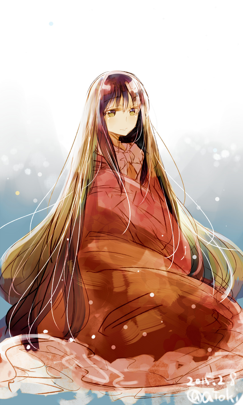 houraisan kaguya (touhou) drawn by atoki