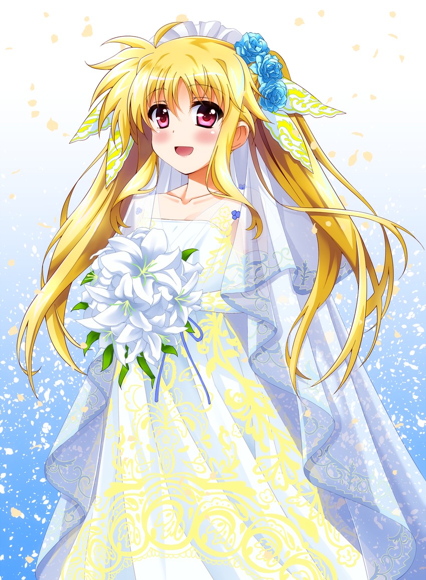fate testarossa and mizuki nana (lyrical nanoha and 2 more) drawn by yorousa_(yoroiusagi)