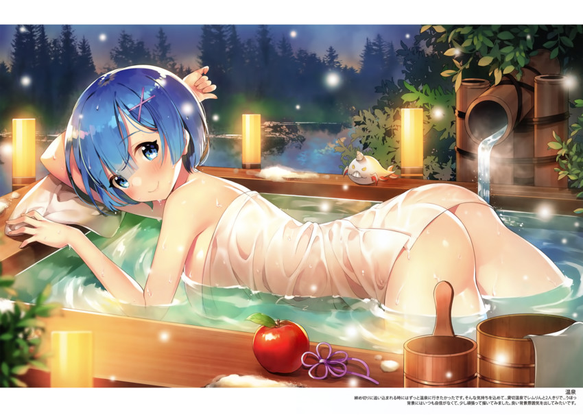 rem and hakugei (re:zero kara hajimeru isekai seikatsu) drawn by ayamy