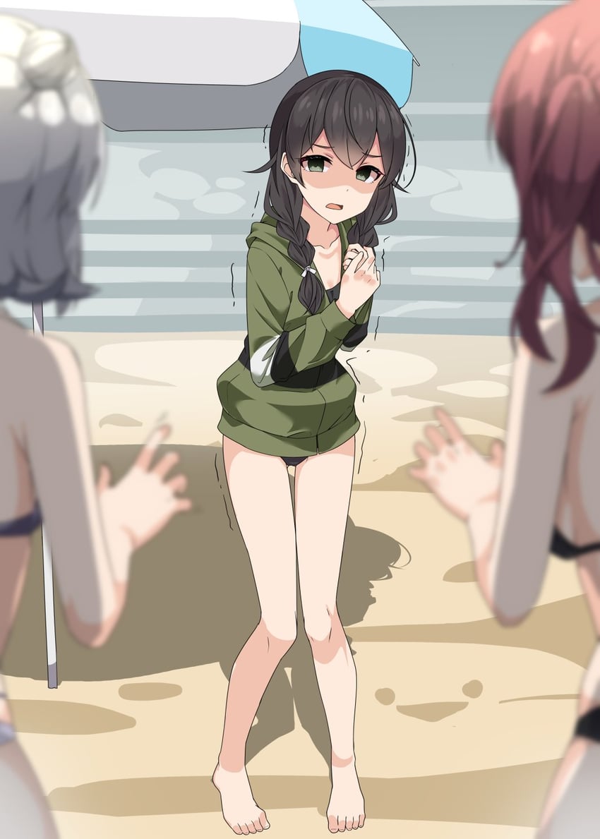 koharu rikka, natsuki karin, and hanakuma chifuyu (synthesizer v and 1 more) drawn by yanagita_kousuke