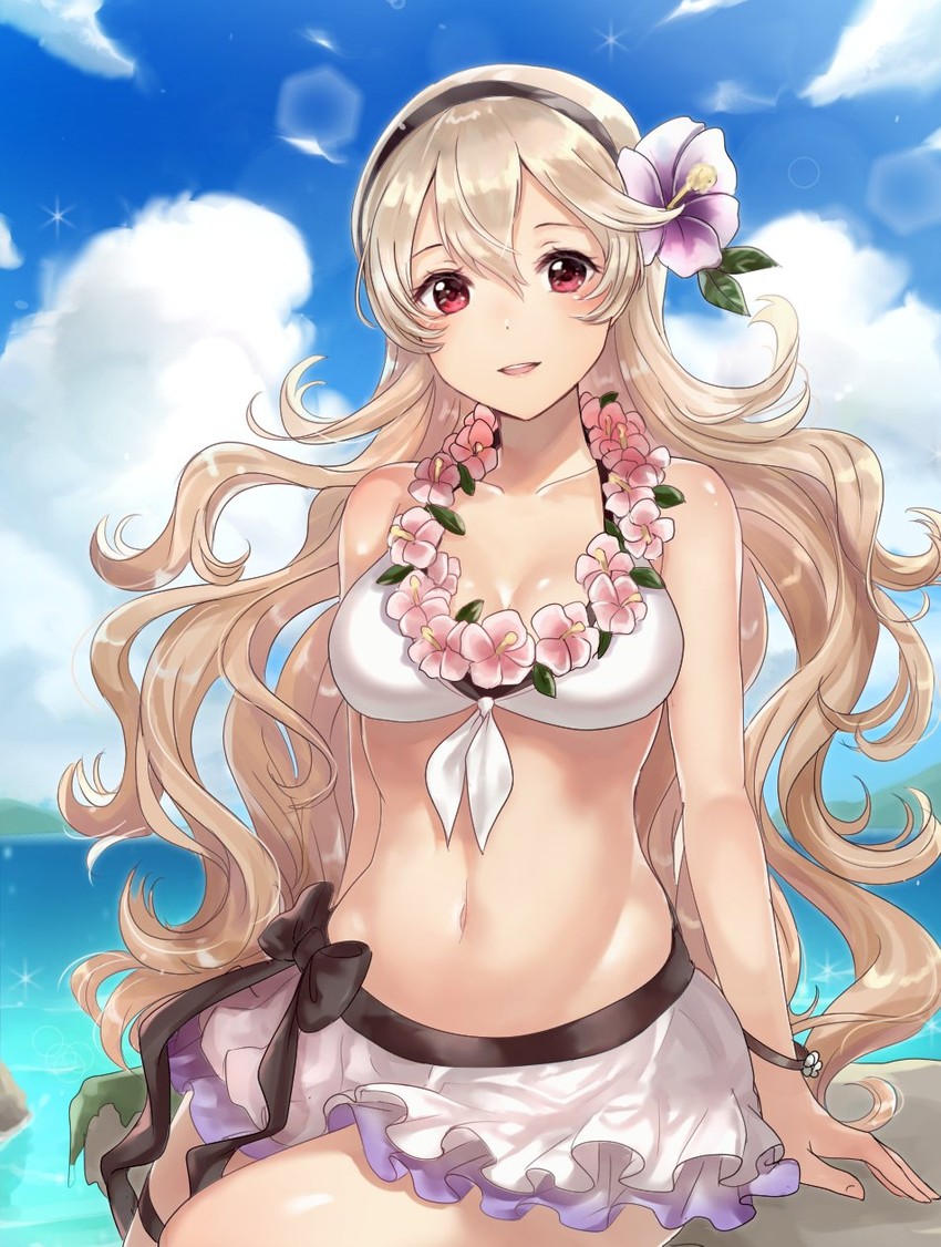 female corrin (fire emblem and 2 more) drawn by haru_(nakajou-28)
