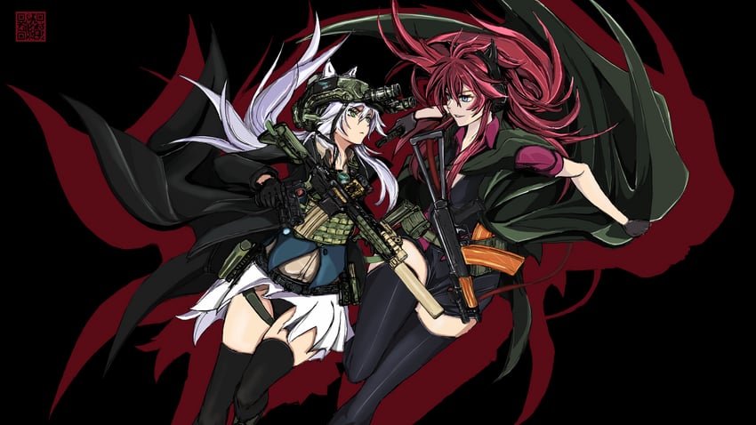 fie claussell and shirley orlando (eiyuu densetsu and 5 more) drawn by zeeta_no_kiseki
