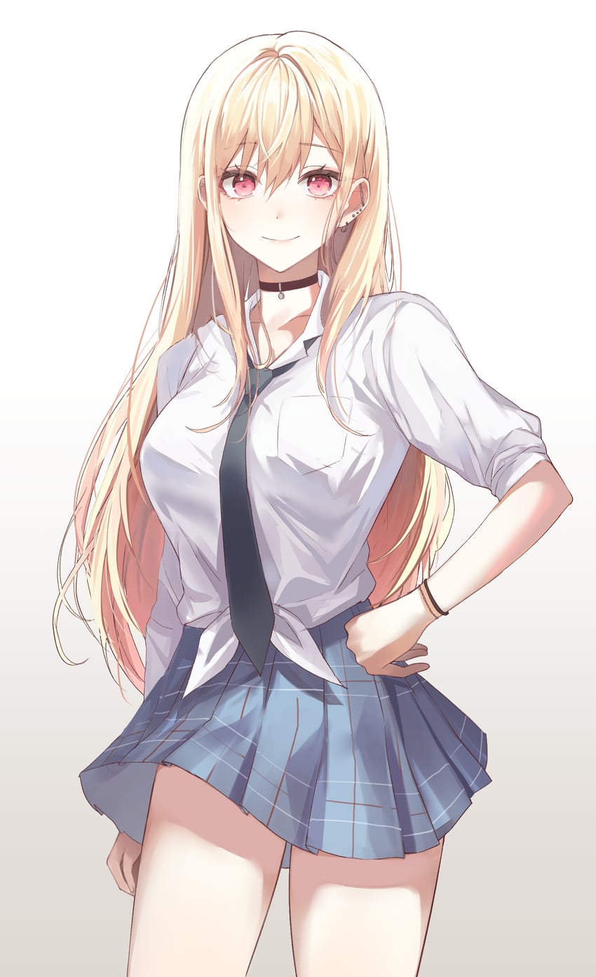 kitagawa marin (sono bisque doll wa koi wo suru) drawn by ham99luv
