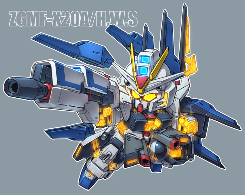 strike freedom gundam and nu gundam hws (gundam and 4 more) drawn by susagane