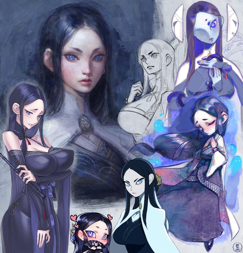 pandora acherona (original) drawn by nat_the_lich