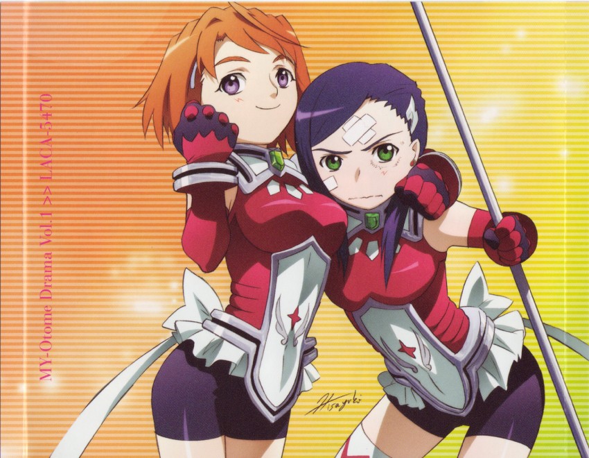 tokiha mai and natsuki kruger (my-otome) drawn by hisayuki_hirokazu