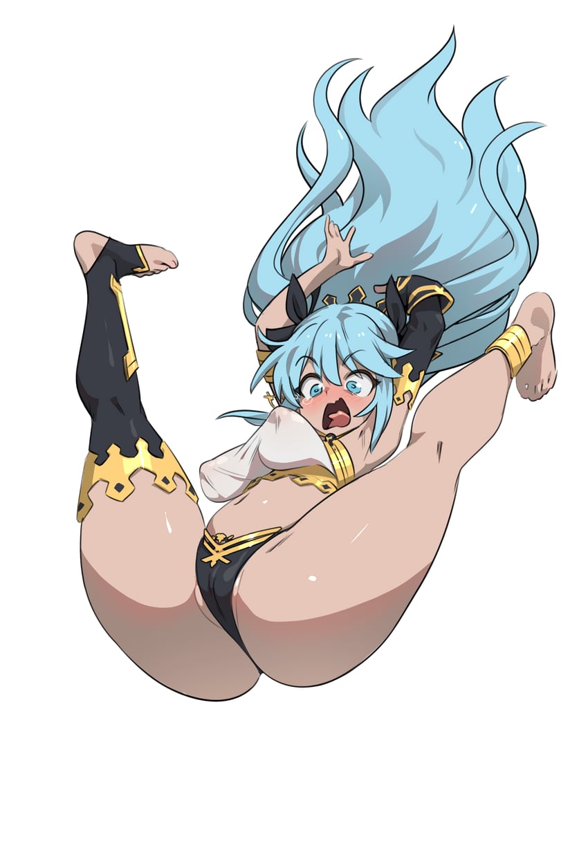 aqua and ishtar (fate and 2 more) drawn by maho_malice