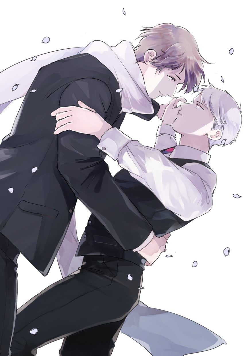 russia and prussia (axis powers hetalia) drawn by goro_nyanko