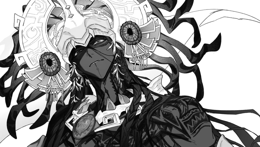camazotz (fate and 1 more) drawn by yoro_(dddd_od)