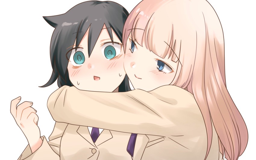kuroki tomoko and katou asuka (watashi ga motenai no wa dou kangaetemo omaera ga warui!) drawn by hikaru_(ofuton_at5)