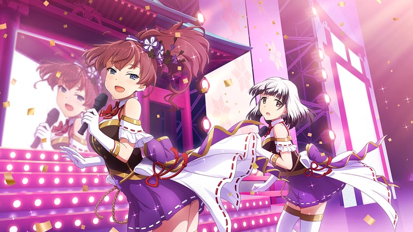 satsuki yomi and konohana suzuka (toji no miko and 1 more)