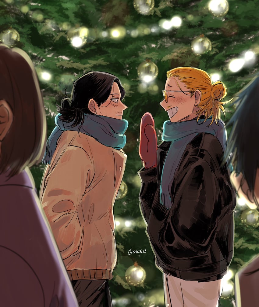 aizawa shota and present mic (boku no hero academia) drawn by okeb21