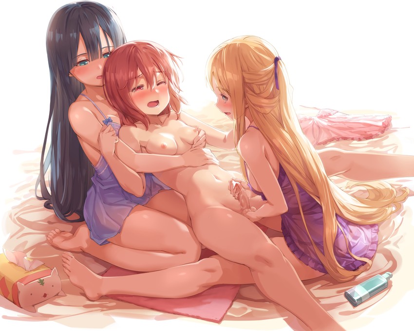yuuki yuuna, tougou mimori, and nogi sonoko (yuusha de aru and 1 more) drawn by michairu