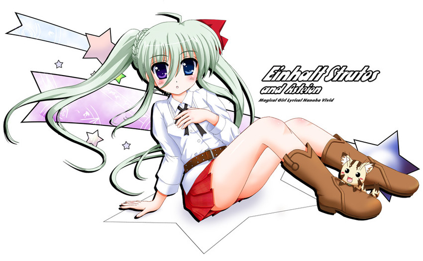 einhard stratos and asteion (lyrical nanoha and 1 more) drawn by flipper