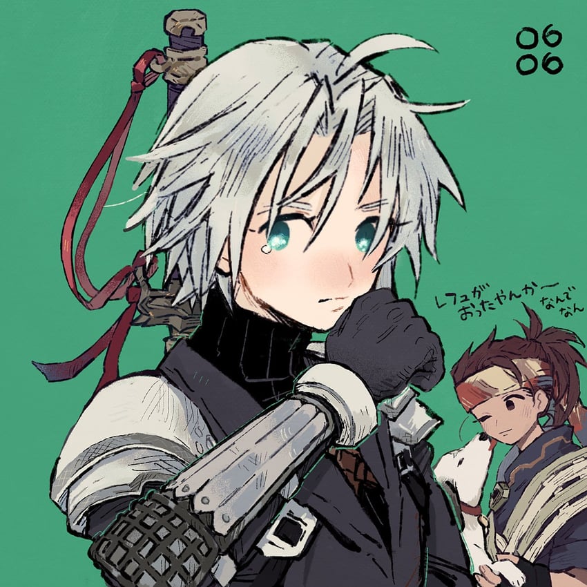 sephiroth, rosen, and refu (final fantasy and 2 more) drawn by nobu_(25mark)