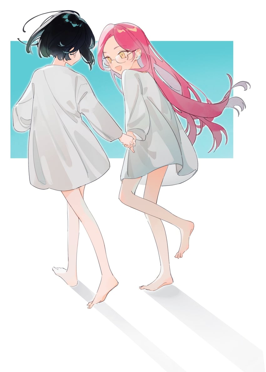 sua and mizi (alien stage) drawn by shakya.
