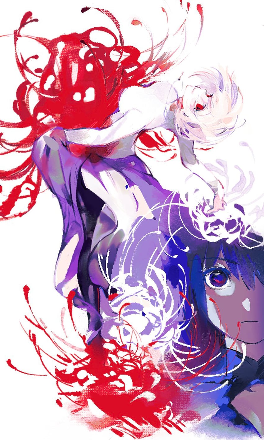 arcueid brunestud, ciel, powered ciel, and red arcueid (tsukihime and 1 more) drawn by numuhe