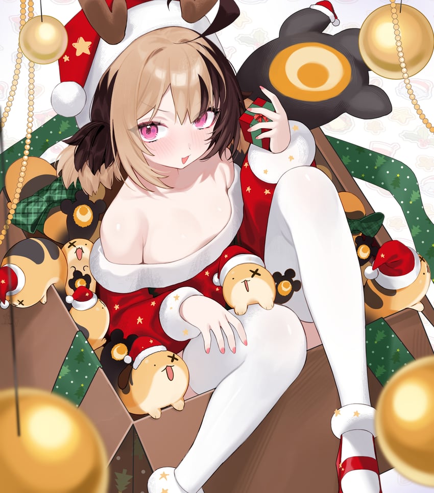 gigi murin and grem (hololive and 1 more) drawn by hoshi_usagi