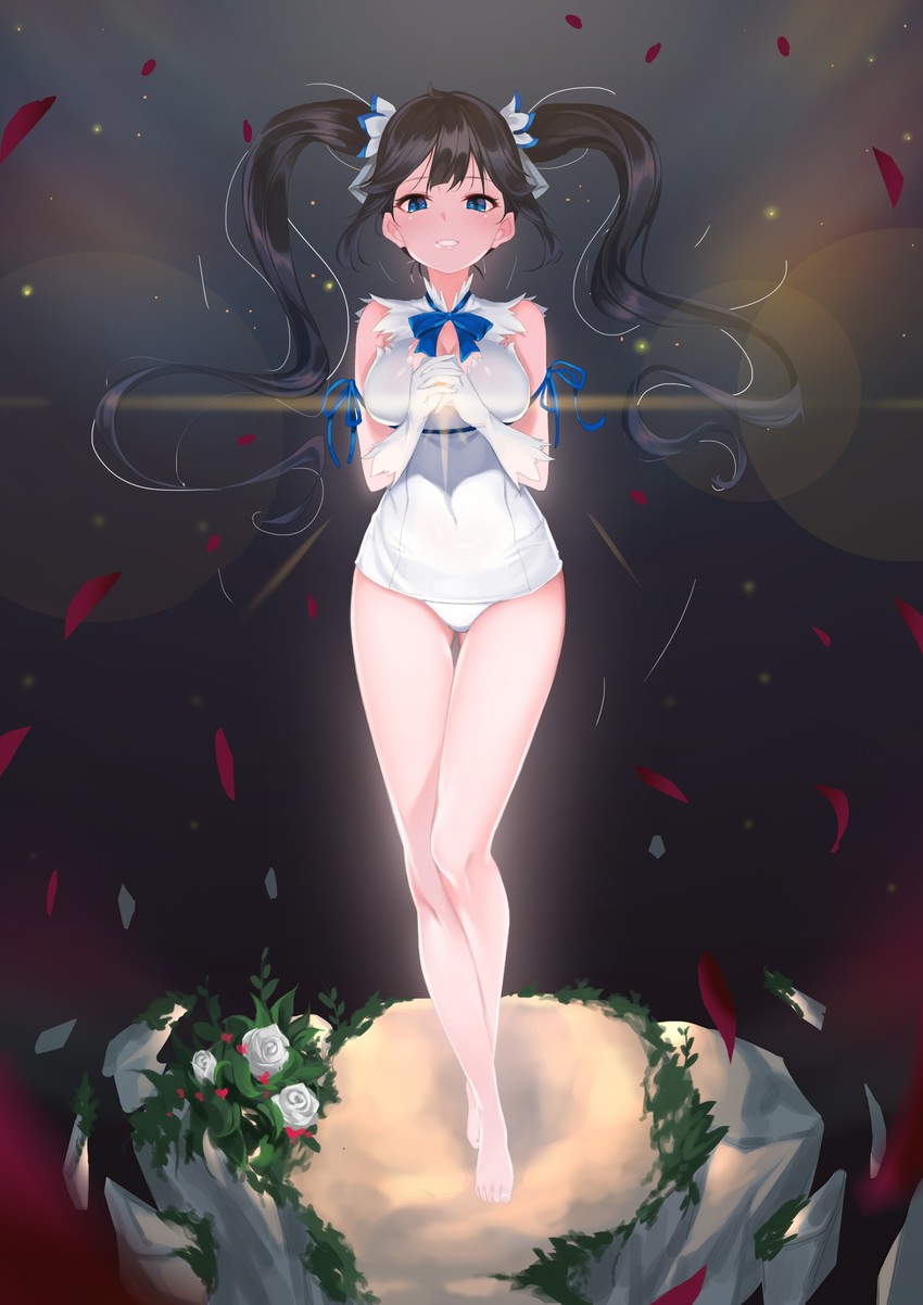 hestia (dungeon ni deai wo motomeru no wa machigatteiru darou ka) drawn by jjanda