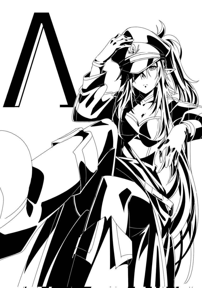 lambda (kage no jitsuryokusha ni naritakute!) drawn by nakanishi_kazuya