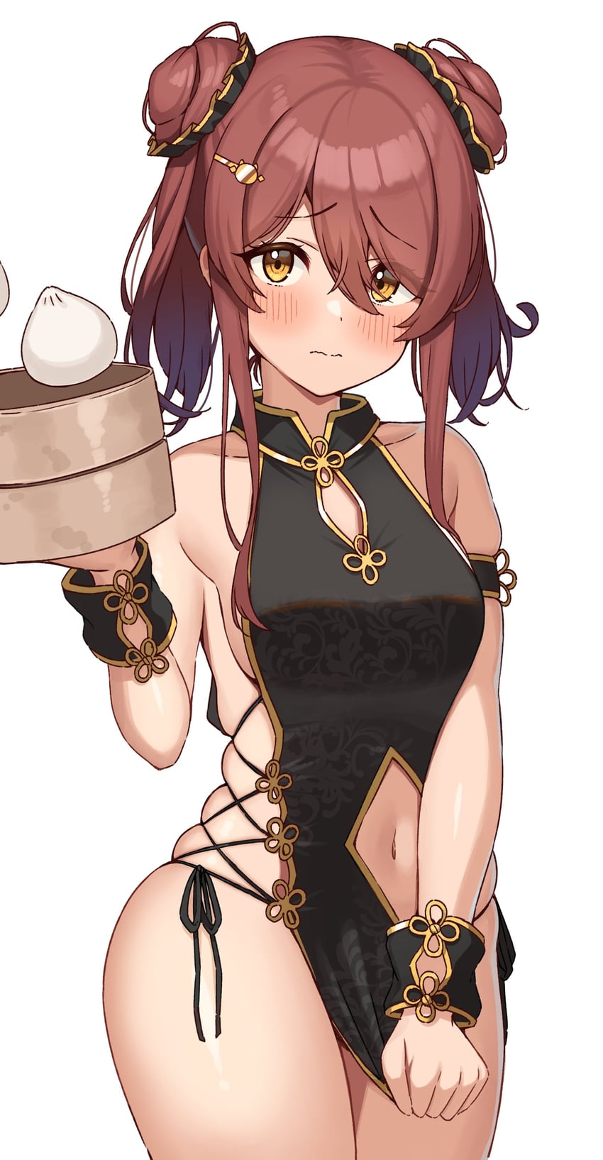 osaki tenka (idolmaster and 1 more) drawn by wanimaru