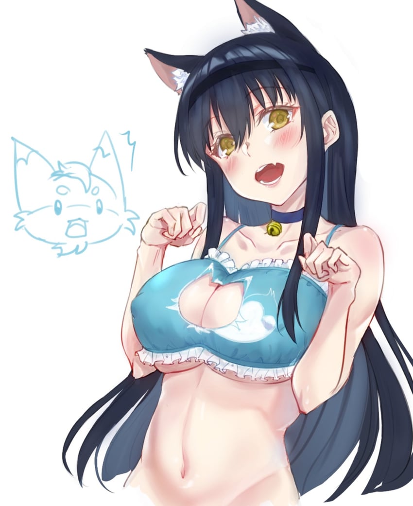 kushima kamome and inari (summer pockets) drawn by mu-chu