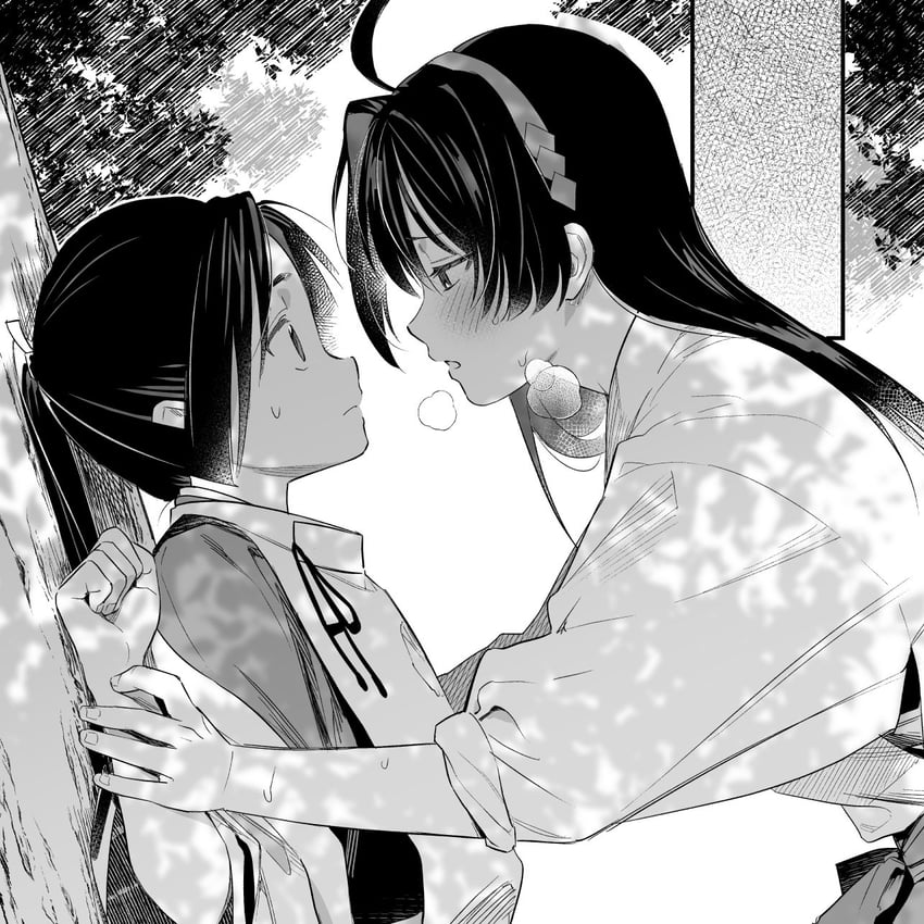 houjou tokiyuki and mochizuki ayako (nige jouzu no wakagimi) drawn by rg55h