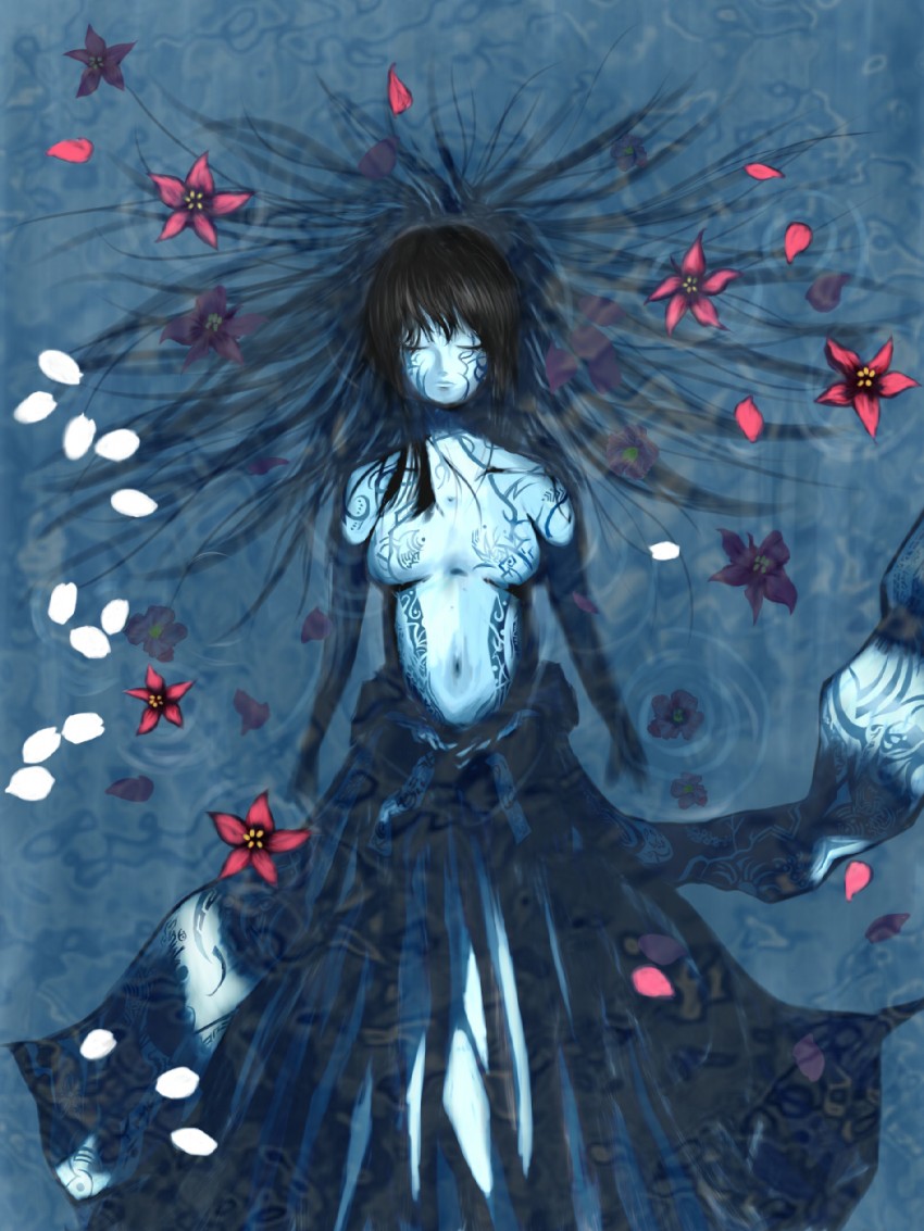yukishiro reika (fatal frame and 1 more) drawn by okapachi
