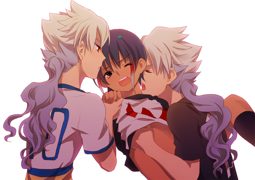 hakuryuu and shuu (inazuma eleven and 1 more) drawn by natsuhachi