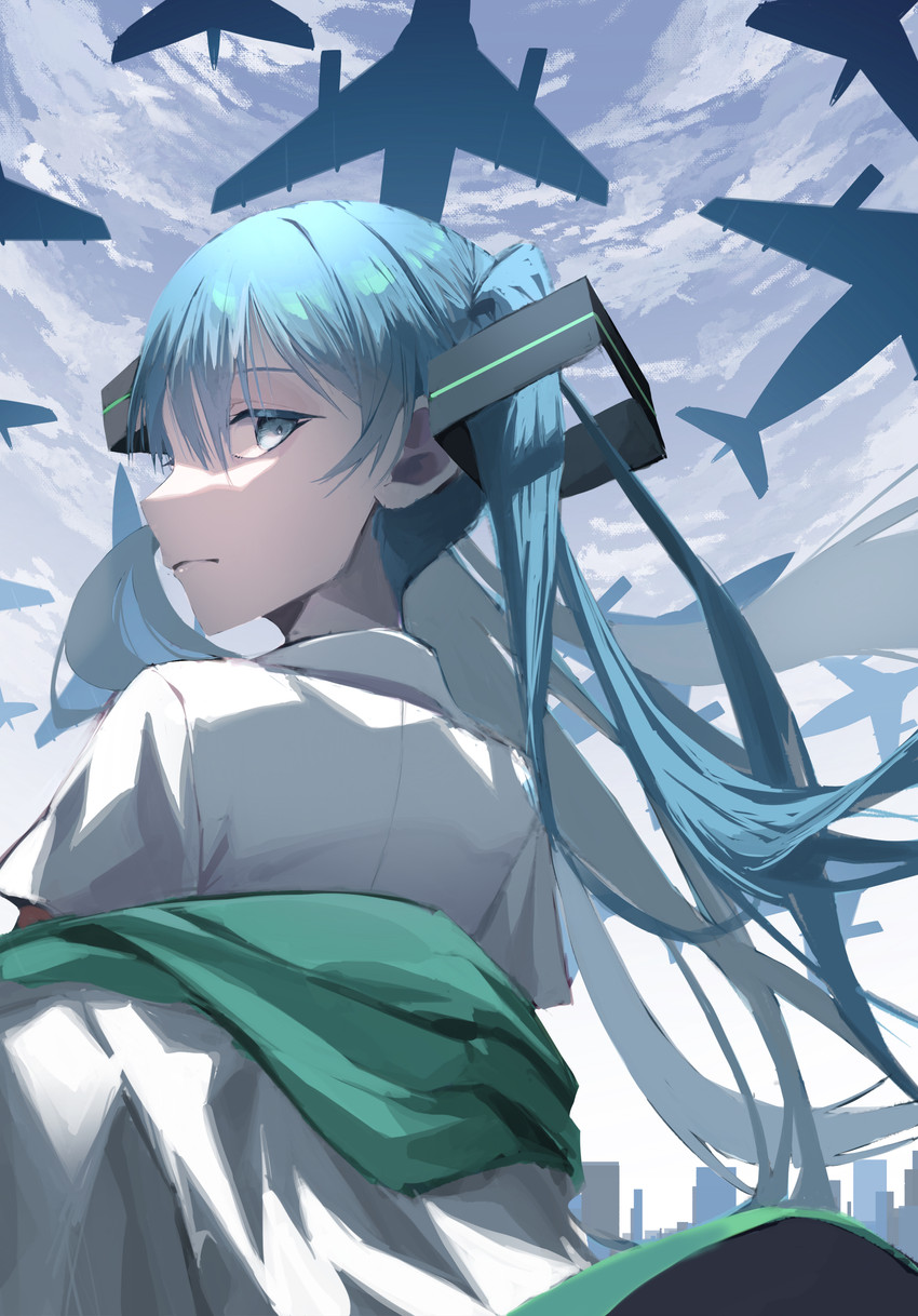 hatsune miku (vocaloid and 1 more) drawn by tenda_(tendarugby)