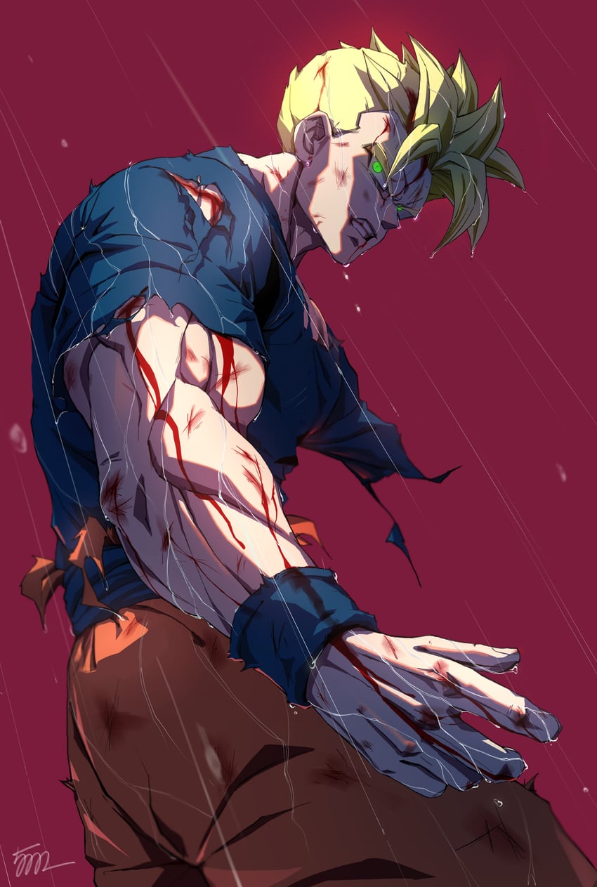 son gohan (dragon ball and 1 more) drawn by 5002_bus