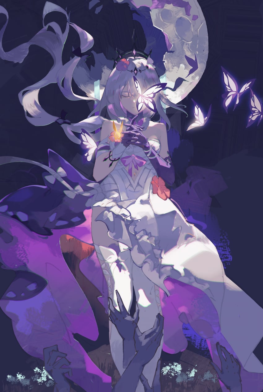 castorice (honkai and 1 more) drawn by saturn_(saturn_illus)